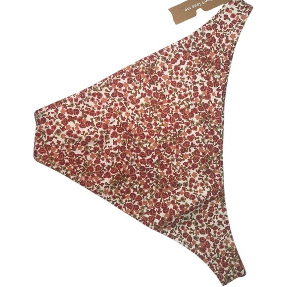 Reformation Campo Bikini Bottom Medium La Vie En Rose NWT - Picture 3 of 5